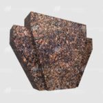 Камень замковый ЗК-6 из коричневого граносиенита Балтийское